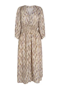 Vestido comprido estampado