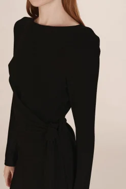 Vestido curto de lurex