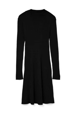 Vestido curto de malha