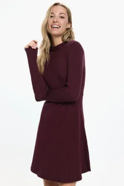 Vestido curto de malha
