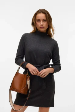 Vestido curto de malha