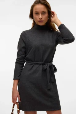 Vestido curto de malha