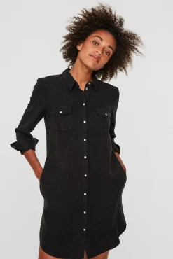 Vestido curto jeans