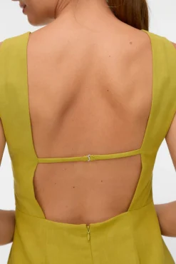 Vestido curto manga