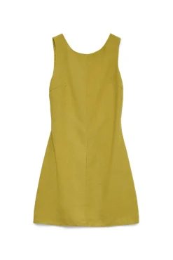 Vestido curto manga