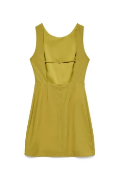 Vestido curto manga