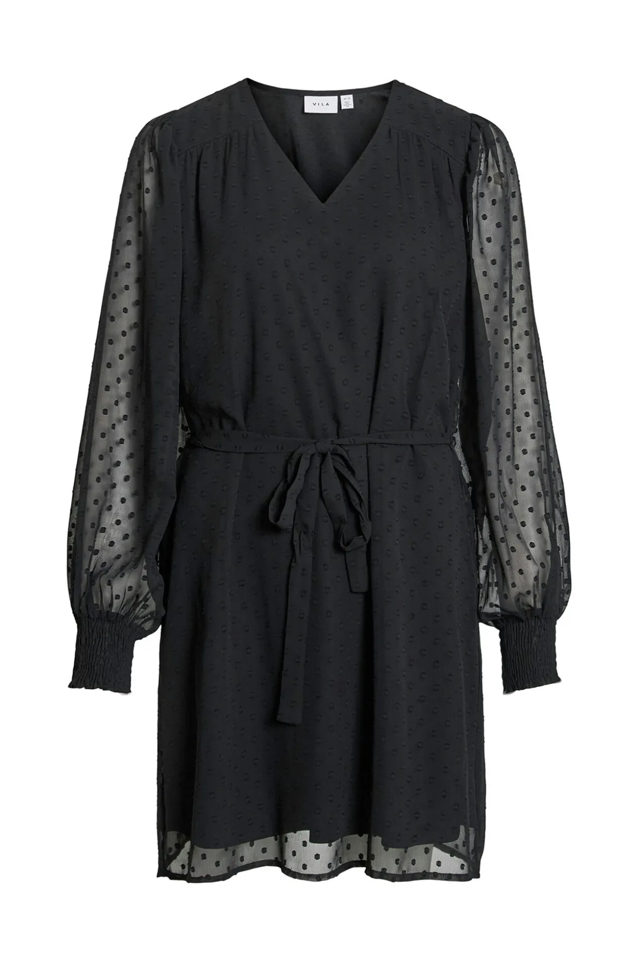 Vestido curto plumeti