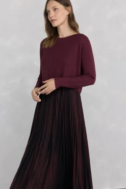 Vestido de duas peças com glitter