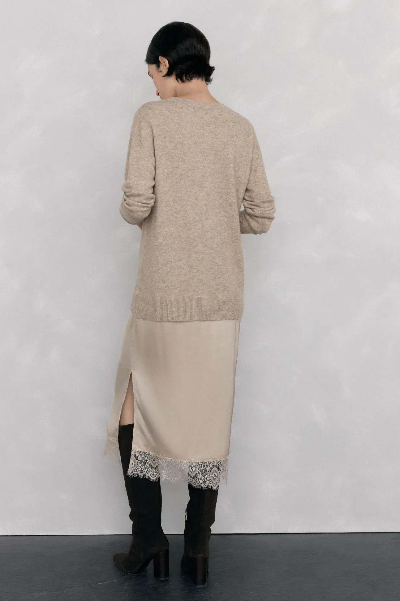 Vestido de malha
