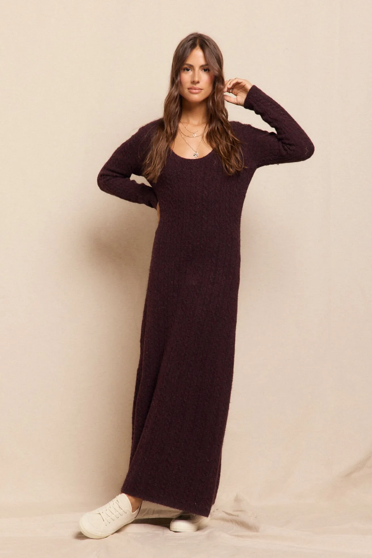 Vestido de malha Aranese