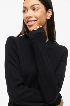 Vestido de malha com viscose