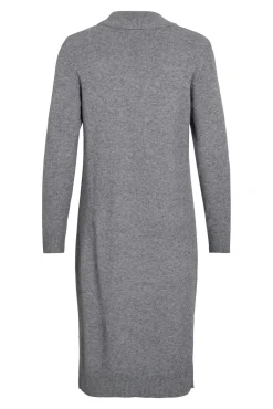 Vestido de malha com viscose