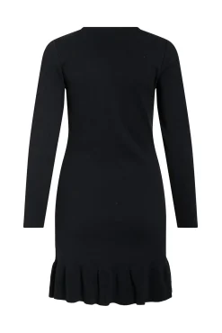 Vestido de malha com viscose