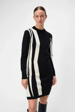 Vestido de malha estampado