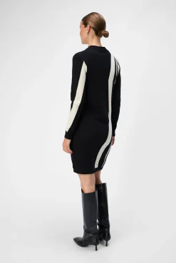 Vestido de malha estampado