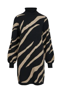 Vestido de malha estampado