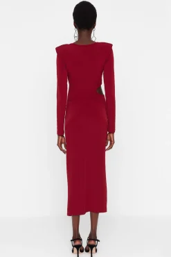Vestido de noite midi