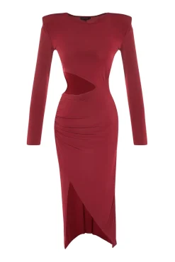 Vestido de noite midi