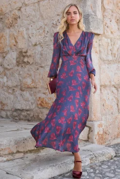 Vestido estampado de flores