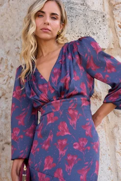 Vestido estampado de flores