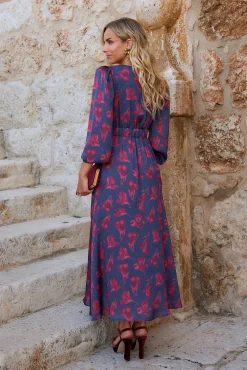 Vestido estampado de flores