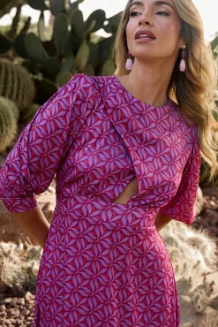 Vestido estampado maraba