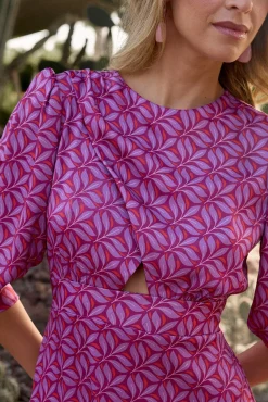 Vestido estampado maraba