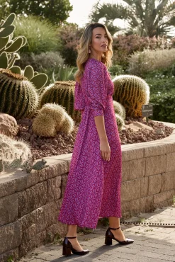 Vestido estampado maraba