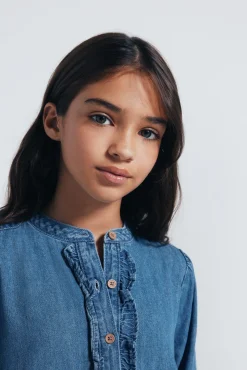 Vestido jeans para meninas