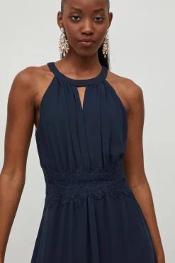 Vestido longo de festa