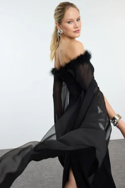 Vestido longo de noite