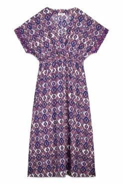 Vestido longo estampado