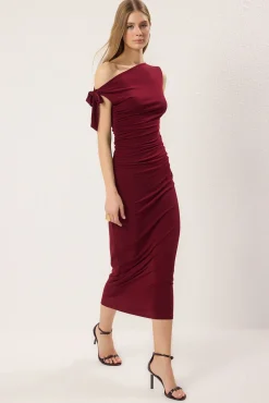Vestido longo justo