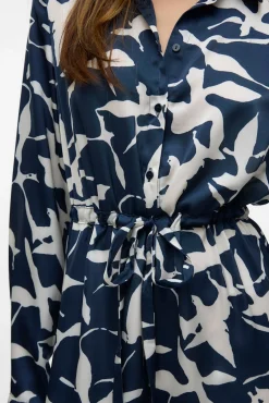 Vestido midi camiseiro