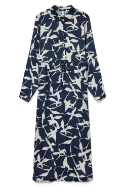 Vestido midi camiseiro