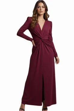 Vestido midi de malha