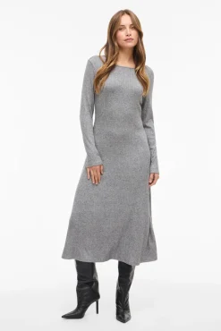 Vestido midi de viscose