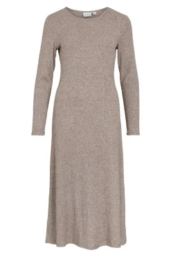 Vestido midi de viscose