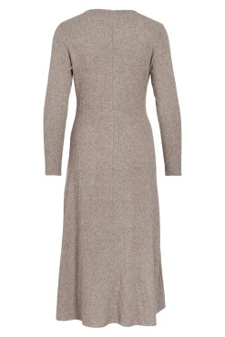Vestido midi de viscose