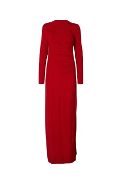 Vestido slim fit assimétrico