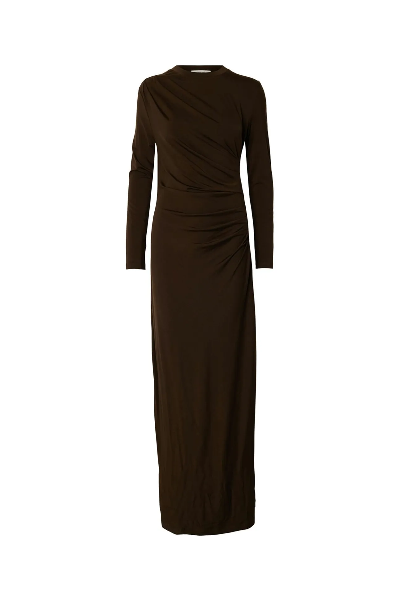 Vestido slim fit assimétrico