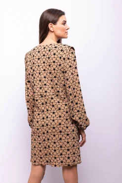 Vestido texturizado
