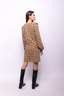 Vestido texturizado